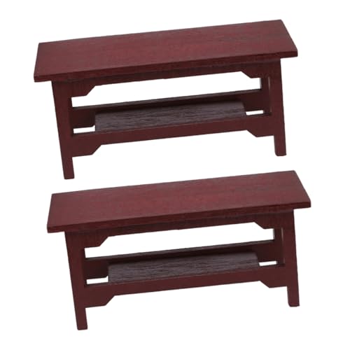 KOMBIUDA 2 Stücke Mini-schreibtischmöbel Mini-möbeldekor Mini- -mini-Schreibtisch Mini-Schreibtisch Aus Holz Mini- Möbel Minihaus Mini- -spieltisch Schreibtisch Brown Hölzern KOMBIUDA 2 Stücke Mini-schreibtischmöbel Mini-möbeldekor Mini- -mini-Schreibtisch Mini-Schreibtisch Aus Holz Mini- Möbel Minihaus Mini- -spieltisch Schreibtisch Brown Hölzern von KOMBIUDA