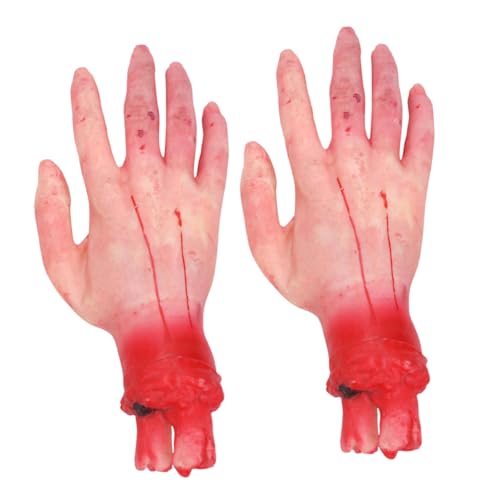 KOMBIUDA Halloween Spukende Falsche Arme Gruselige Menschliche Hand-Requisiten Für Partys Und Streiche von KOMBIUDA