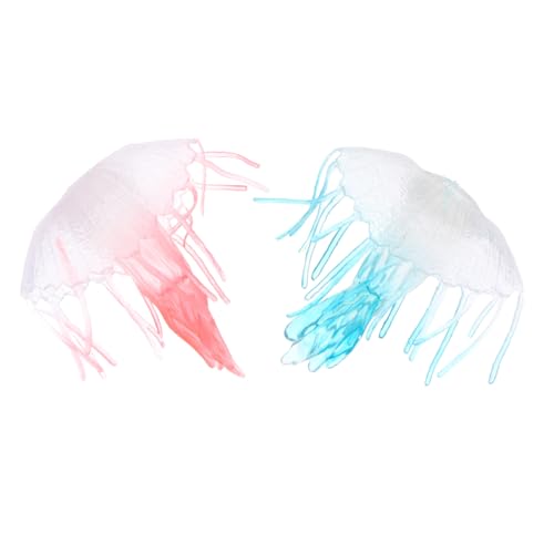KOMBIUDA 2 Stücke Simulierte Quallen-Ornamente Tiere Modelle Kinderspielzeug Mini- Lebendiges Quallenmodell Simuliertes Meerestier Kinderspielzeug Meerestier Plastik Rot KOMBIUDA 2 Stücke Simulierte Quallen-Ornamente Tiere Modelle Kinderspielzeug Mini- Lebendiges Quallenmodell Simuliertes Meerestier Kinderspielzeug Meerestier Plastik Rot von KOMBIUDA