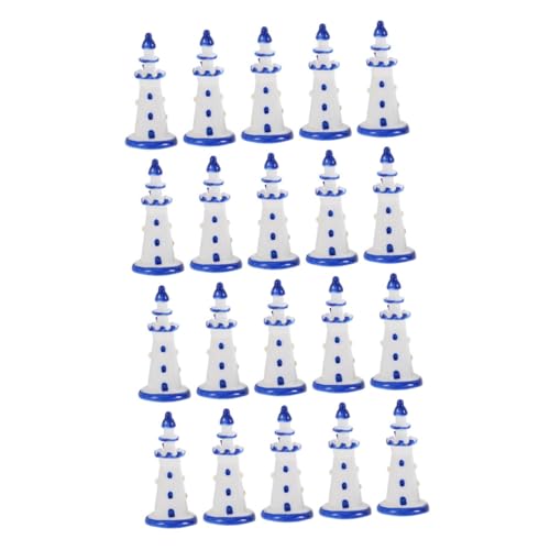 KOMBIUDA 20 Miniatur-leuchtturmfiguren: Leuchtturm-Dekoration Für Puppenhauszubehör Aus Harz, DIY-mikrolandschaft, Winziges Küsten-Tisch-mittelstück KOMBIUDA 20 Miniatur-leuchtturmfiguren: Leuchtturm-Dekoration Für Puppenhauszubehör Aus Harz, DIY-mikrolandschaft, Winziges Küsten-Tisch-mittelstück von KOMBIUDA