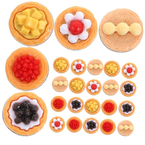 KOMBIUDA 20 Stck. Shiwan Eierkuchen Party Simulation künstlich klein Mini Törtchen Dekorative Lebensmittel-Attrappe Lebensmittel-Display simulierter Eierkuchen gefälschter Eierkuchen Harz KOMBIUDA 20 Stck. Shiwan Eierkuchen Party Simulation künstlich klein Mini Törtchen Dekorative Lebensmittel-Attrappe Lebensmittel-Display simulierter Eierkuchen gefälschter Eierkuchen Harz von KOMBIUDA