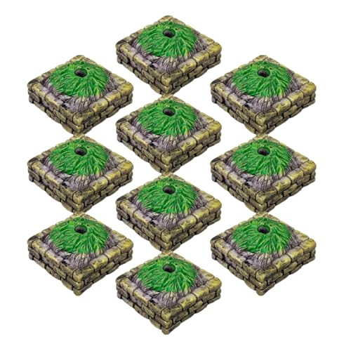 KOMBIUDA Baumaltarbasis 20 Stücke Miniatur Modell Für Sand Tisch Landschaft DIY Dekoration Garten Ornament Basis Ständer von KOMBIUDA