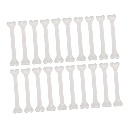 KOMBIUDA 20 Stück Halloween Deko Fake Knochen Realistische Plastikknochen für Gruseldeko Skelett Dekoration Bühnenauftritte Spukhäuser und Mehr von KOMBIUDA