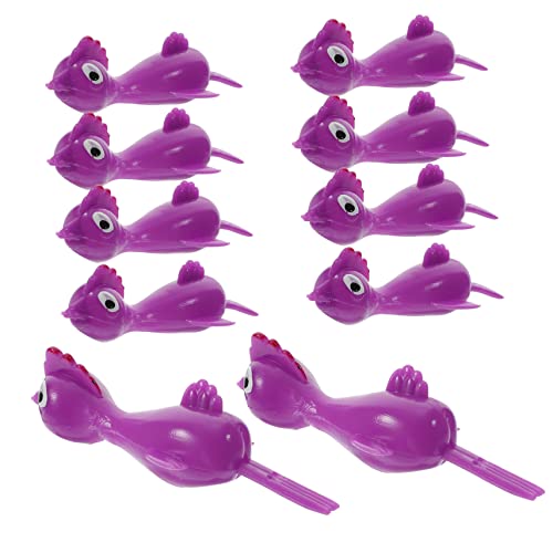 KOMBIUDA 20 Stück Kleiner Huhn Spielzeug für Kinder Elastisches Fingerspielzeug Lustiges Tierspielzeug Partygeschenk von KOMBIUDA