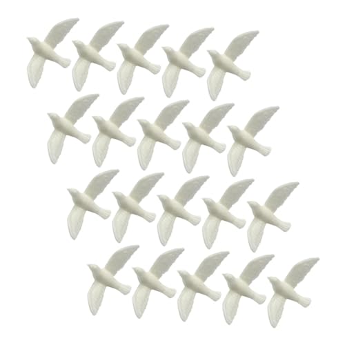 KOMBIUDA 20 Stück Mikro-Landschaftsverzierung Ornamente winzig klein Puppe miniaturfiguren miniaturen Figuren Dollhouse Accessories Miniatur Taube Mini-Haustaube Miniaturen Harz Weiß KOMBIUDA 20 Stück Mikro-Landschaftsverzierung Ornamente winzig klein Puppe miniaturfiguren miniaturen Figuren Dollhouse Accessories Miniatur Taube Mini-Haustaube Miniaturen Harz Weiß von KOMBIUDA