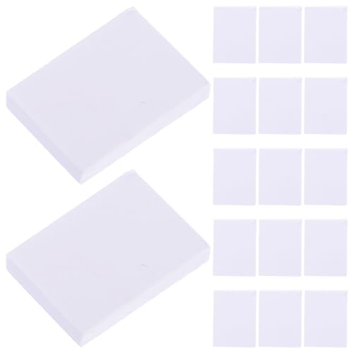 KOMBIUDA 20pcs Miniatur Bücher Puppenhaus Kit Blank Mini Vers Für Puppe Modell Decor von KOMBIUDA