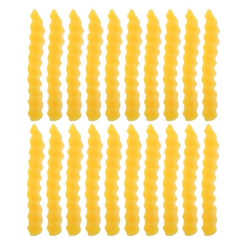 KOMBIUDA 20 Stück Teiliges Fake Pommes Frites Realistische Simulation von Fast Food für Restaurant Dekoration Fotorequisiten von KOMBIUDA