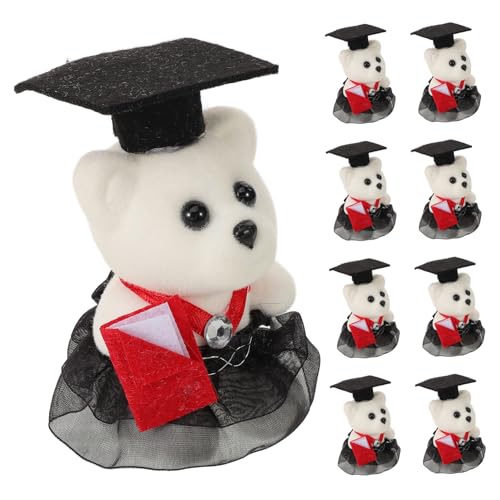 KOMBIUDA 20 Stück Teiliges Graduation Bär DIY Kuscheltier Abschlussbär Plüsch Niedliche Miniatur Doktorhut Bären für Abschlussfeier Dekoration Geschenkidee für Familie und Freunde KOMBIUDA 20 Stück Teiliges Graduation Bär DIY Kuscheltier Abschlussbär Plüsch Niedliche Miniatur Doktorhut Bären für Abschlussfeier Dekoration Geschenkidee für Familie und Freunde von KOMBIUDA