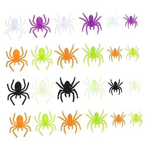 KOMBIUDA 200 Stück Mini-Spinne aus Kunststoff Halloween Kleidung Halloween Outfit Halloween realistische gefälschte Spinnen Figur Neon Spinnen Dekoration Mini-Spinnen Plastik KOMBIUDA 200 Stück Mini-Spinne aus Kunststoff Halloween Kleidung Halloween Outfit Halloween realistische gefälschte Spinnen Figur Neon Spinnen Dekoration Mini-Spinnen Plastik von KOMBIUDA