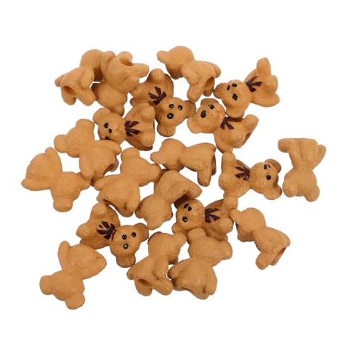 KOMBIUDA 20St Bären-Mikrolandschaftsstatue Spielzeugtiere Rasen Dekorative Figuren Tragbares Bärenfiguren Miniaturtiere Miniaturfiguren kleine Bären Harz Light Brown KOMBIUDA 20St Bären-Mikrolandschaftsstatue Spielzeugtiere Rasen Dekorative Figuren Tragbares Bärenfiguren Miniaturtiere Miniaturfiguren kleine Bären Harz Light Brown von KOMBIUDA