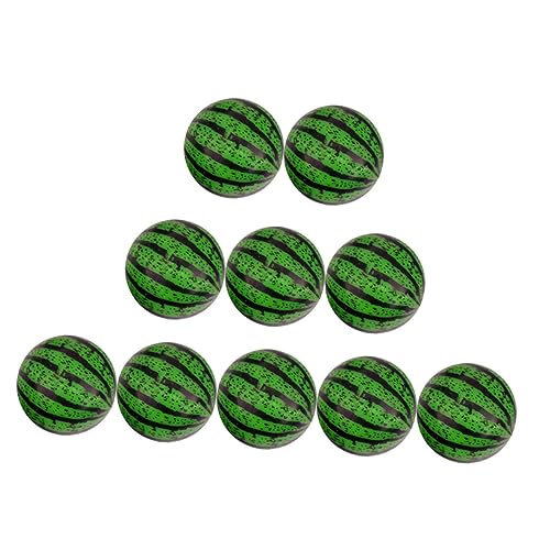 KOMBIUDA 20St Hüpfender Ball Pool Toys for hühner spielwaren für draußen für draußen Springender Ball Flummi Wassermelonen-Hüpfbälle Plastik Green KOMBIUDA 20St Hüpfender Ball Pool Toys for hühner spielwaren für draußen für draußen Springender Ball Flummi Wassermelonen-Hüpfbälle Plastik Green von KOMBIUDA