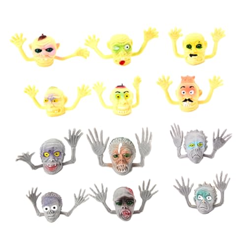 KOMBIUDA Spielzeug 20St Spielzeuge Halloween-Marionette PVC-Spielzeug pädagogische Puppe Gespenster Fingerpuppe Puzzle Baby Kind Fingerpuppen Für Kinder von KOMBIUDA