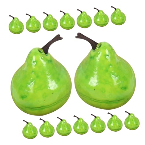KOMBIUDA 20St künstliche Früchte künstliche Pflanzen Poolschwimmer künstliches Moos Fruchtballons künstliche Dekorationen Fruchtornament Birnenmodell Fruchtmodelle Lehrmittel Schaum Green KOMBIUDA 20St künstliche Früchte künstliche Pflanzen Poolschwimmer künstliches Moos Fruchtballons künstliche Dekorationen Fruchtornament Birnenmodell Fruchtmodelle Lehrmittel Schaum Green von KOMBIUDA