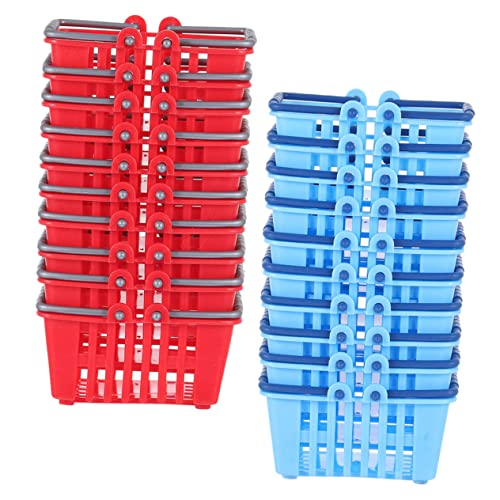 KOMBIUDA 20Stücke Teiliges Mini Einkaufswagen Für Puppenhaus Körbe Und Zubehör Für Supermärkte Und Kreative Dekoration KOMBIUDA 20Stücke Teiliges Mini Einkaufswagen Für Puppenhaus Körbe Und Zubehör Für Supermärkte Und Kreative Dekoration von KOMBIUDA