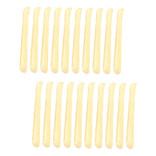 KOMBIUDA 20st Gefälschte Pommes Frites Simulieren Vorgibt Pommes Französische Bratenbecher Pommes-Frites-Halter Fritten Essen Künstliche Pommes Frites Faux-Pommes-Frites-Modell PVC Yellow KOMBIUDA 20st Gefälschte Pommes Frites Simulieren Vorgibt Pommes Französische Bratenbecher Pommes-Frites-Halter Fritten Essen Künstliche Pommes Frites Faux-Pommes-Frites-Modell PVC Yellow von KOMBIUDA