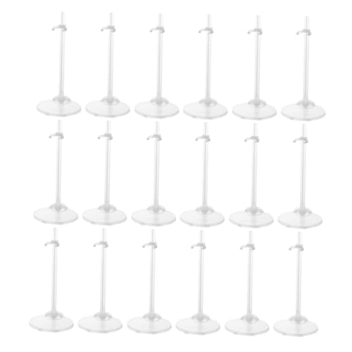 KOMBIUDA 24 Stück Puppenständer Aktionsfigur Support Rack Actionfigurenständer Figurenhalterbasis Puppenanzeigehalter Puppe Steht Zur Anzeige Puppenhalterung Plastik Transparent KOMBIUDA 24 Stück Puppenständer Aktionsfigur Support Rack Actionfigurenständer Figurenhalterbasis Puppenanzeigehalter Puppe Steht Zur Anzeige Puppenhalterung Plastik Transparent von KOMBIUDA