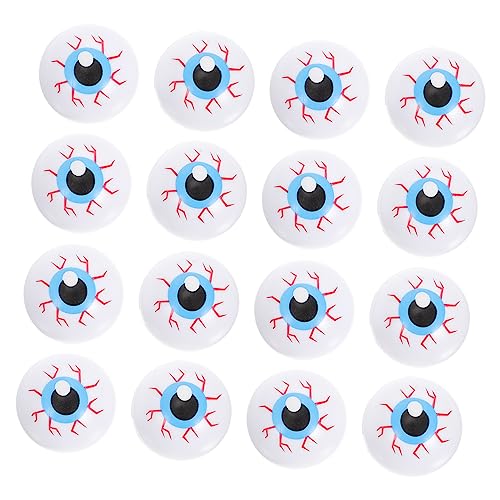 KOMBIUDA 24 Stück hohler hüpfender Augapfel Halloween Gadget Halloween Party Accessoires Halloween Toys federnd Fußabtreter Halloween-Party-Augäpfel Halloween-Augäpfel pp von KOMBIUDA