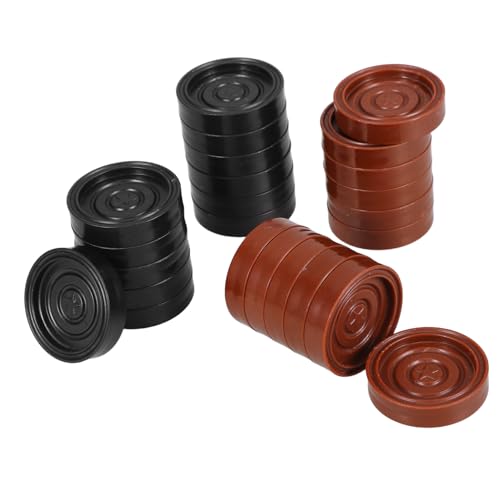 KOMBIUDA 24 Stücke Stücke Dame Zubehör Brettspiel Zubehör Abs KOMBIUDA 24 Stücke Stücke Dame Zubehör Brettspiel Zubehör Abs von KOMBIUDA