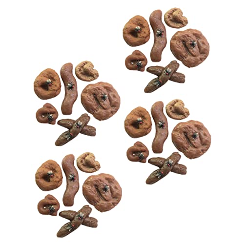 KOMBIUDA Streich Kit Aprilscherz Spielzeug Gefälschte Poop Spielzeug Poo Streich Prop Simulation Poo Prop von KOMBIUDA