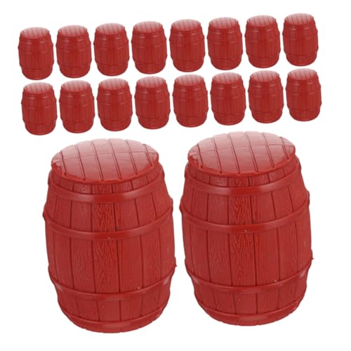 KOMBIUDA 25 Stück Piratenmodell Piratenzubehörmaterial Modell Piratenfässer Mini-Fässer-Modell Piratenminiaturen Piraten-Halloween-Dekorationen Piraten-Requisiten PVC rot KOMBIUDA 25 Stück Piratenmodell Piratenzubehörmaterial Modell Piratenfässer Mini-Fässer-Modell Piratenminiaturen Piraten-Halloween-Dekorationen Piraten-Requisiten PVC rot von KOMBIUDA
