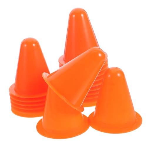 KOMBIUDA 25 Stück Skate Barriere Übungsrolle Agility Markierung Trainingszubehör Stopper Farbige Hindernisse Sportmarkierung Skates Kleine Straßensperre Orange Kunststoff KOMBIUDA 25 Stück Skate Barriere Übungsrolle Agility Markierung Trainingszubehör Stopper Farbige Hindernisse Sportmarkierung Skates Kleine Straßensperre Orange Kunststoff von KOMBIUDA