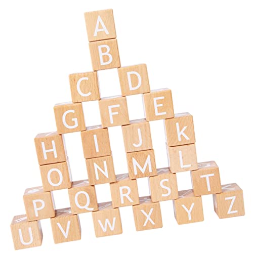 KOMBIUDA 26 Stück Alphabetblöcke Lernspielzeug Für Holzbuchstaben Groß Buchstaben Buchstabenlernspielzeug Lernblock Aus Holz Buchstabenspielzeug Für Khaki Hölzern KOMBIUDA 26 Stück Alphabetblöcke Lernspielzeug Für Holzbuchstaben Groß Buchstaben Buchstabenlernspielzeug Lernblock Aus Holz Buchstabenspielzeug Für Khaki Hölzern von KOMBIUDA
