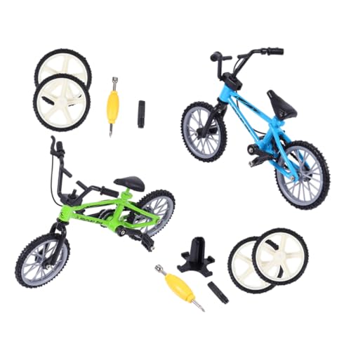KOMBIUDA Fingerspiel Satz Aus Kunststoff Und Aluminiumlegierung Kognitives Spielzeug Für Kinder Wettbewerb-Fahrrad-Spielzeug Für Freizeitaktivitäten von KOMBIUDA