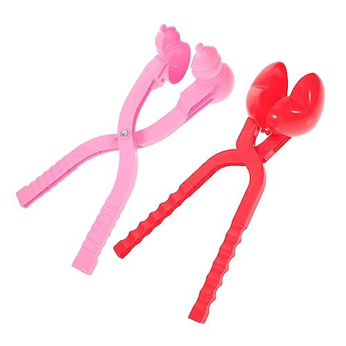 KOMBIUDA 2St Schneeball-Clip Zubehör für Schneeballschlachten Tool zum Erstellen von Schneeballschlachten schneeballmaker schneeballmaschinen Kinderspielzeug winterliches Plastik KOMBIUDA 2St Schneeball-Clip Zubehör für Schneeballschlachten Tool zum Erstellen von Schneeballschlachten schneeballmaker schneeballmaschinen Kinderspielzeug winterliches Plastik von KOMBIUDA