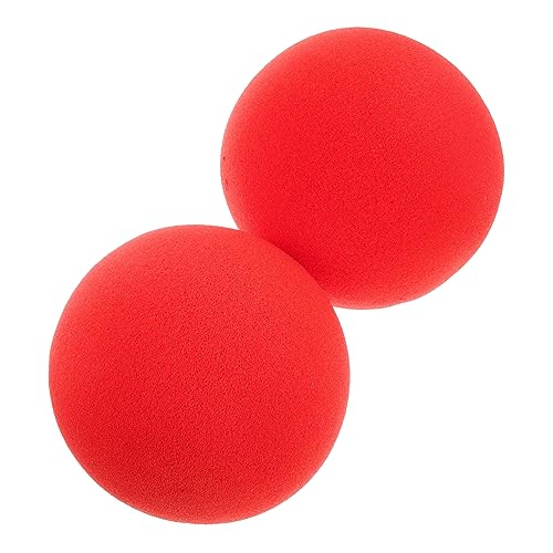 KOMBIUDA 2 Rote Schwammbälle Klassische Trick-Requisiten Performance-hilfsmittel Kleine Party-zubehör KOMBIUDA 2 Rote Schwammbälle Klassische Trick-Requisiten Performance-hilfsmittel Kleine Party-zubehör von KOMBIUDA