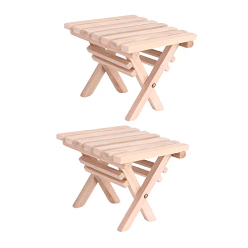 KOMBIUDA Miniaturtisch Aus Holz Langlebig Und Praktisch Für Dekoration Kleiner Klapptisch Für Bastelarbeiten Und Mini-landschaften KOMBIUDA Miniaturtisch Aus Holz Langlebig Und Praktisch Für Dekoration Kleiner Klapptisch Für Bastelarbeiten Und Mini-landschaften von KOMBIUDA