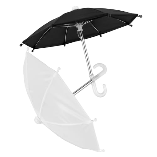 KOMBIUDA 2Stücke Mini Regenschirm Puppenhaus Zubehör Mini Hausornament für Kreative Dekoration Stilvolles Puppenhaus Zubehör Leicht und Tragbar KOMBIUDA 2Stücke Mini Regenschirm Puppenhaus Zubehör Mini Hausornament für Kreative Dekoration Stilvolles Puppenhaus Zubehör Leicht und Tragbar von KOMBIUDA