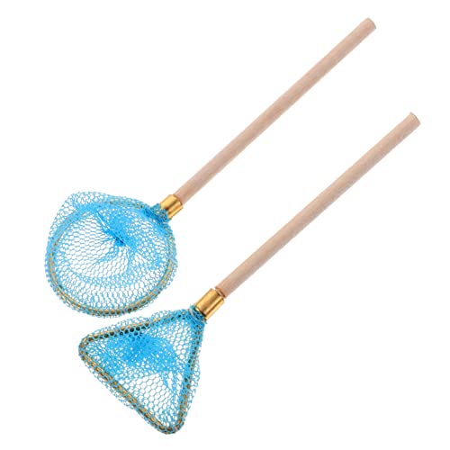 KOMBIUDA 2pcs Miniaturfischerei -nettomodell Mini Hausdekoration Zubehör Mini -fischereinetz von KOMBIUDA