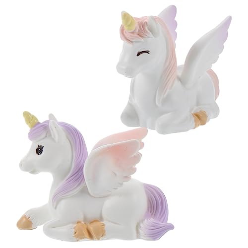 KOMBIUDA 2st Mikrolandschaftsdekoration Kuchen Einhorn-Ornamente Einhorn Miniatur Skulptur Dekorationen Figur Meerjungfrau Geburtstagsdekoration Ausgestopft Harz KOMBIUDA 2st Mikrolandschaftsdekoration Kuchen Einhorn-Ornamente Einhorn Miniatur Skulptur Dekorationen Figur Meerjungfrau Geburtstagsdekoration Ausgestopft Harz von KOMBIUDA