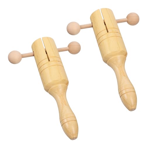 KOMBIUDA 2st Orff-Glockenspiel Handrassel Aus Holz Rasselspielzeug Aus Holz Schlaginstrumente Tragbares Schüttelspielzeug Pädagogisches Musikalisches Holz Handrassel Buche KOMBIUDA 2st Orff-Glockenspiel Handrassel Aus Holz Rasselspielzeug Aus Holz Schlaginstrumente Tragbares Schüttelspielzeug Pädagogisches Musikalisches Holz Handrassel Buche von KOMBIUDA