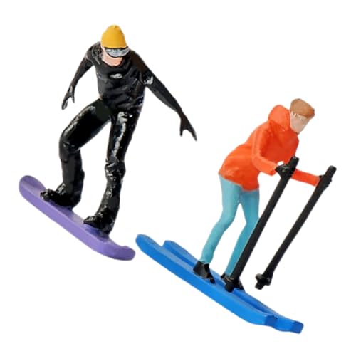 KOMBIUDA Sammlerstücke Skimodelle Im Maßstab 1:64 Handbemalte Diorama-Figuren Für Miniaturszenen KOMBIUDA Sammlerstücke Skimodelle Im Maßstab 1:64 Handbemalte Diorama-Figuren Für Miniaturszenen von KOMBIUDA