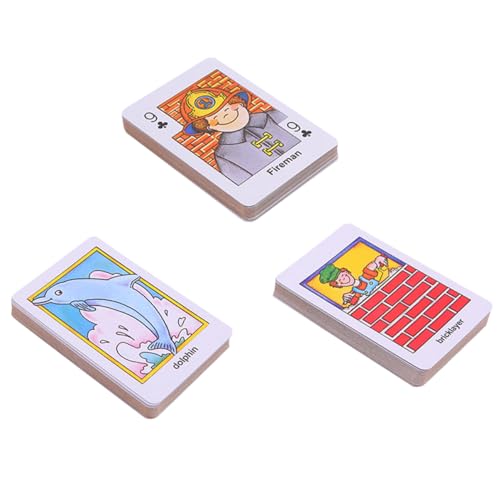 KOMBIUDA 3er-Box-Set Frühes Lernen Pädagogische Pokerkarten Für Kinder Buntes Interaktives Lernspiel Insgesamt 108 Karten KOMBIUDA 3er-Box-Set Frühes Lernen Pädagogische Pokerkarten Für Kinder Buntes Interaktives Lernspiel Insgesamt 108 Karten von KOMBIUDA