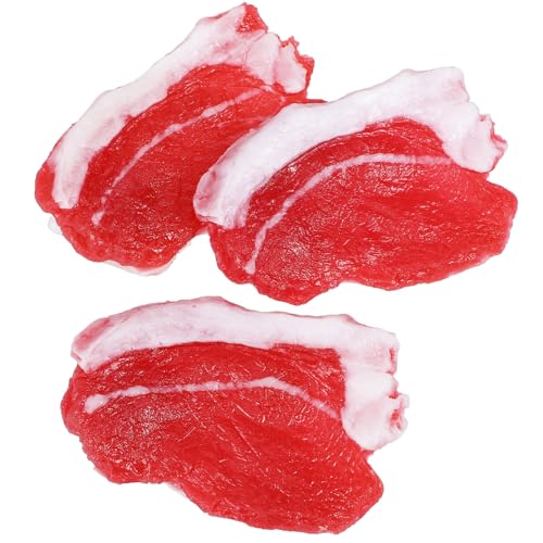 KOMBIUDA Künstliches Schweinefleisch- -Set 3-teilig Realistische Schweinefleisch-Requisiten Aus Kunstharz Für Das Home Office KOMBIUDA Künstliches Schweinefleisch- -Set 3-teilig Realistische Schweinefleisch-Requisiten Aus Kunstharz Für Das Home Office von KOMBIUDA