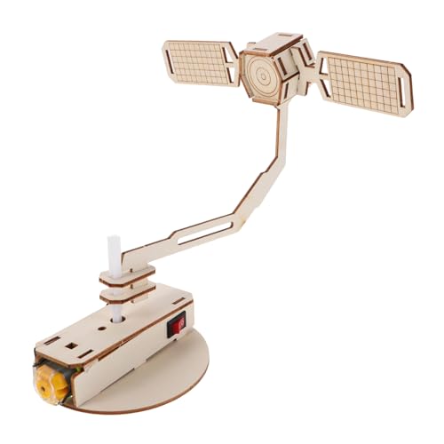 KOMBIUDA 3 Satz DIY Satellitenbaukasten Beweglichen Teilen Puzzle Weltraummodell für Stem Lernspielzeug Kreativität und Weltraumtechnik von KOMBIUDA