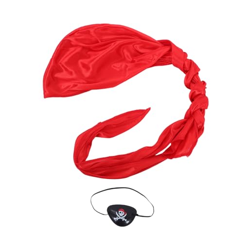 KOMBIUDA 3satz Piratenkostüm Für Junge Mädchen Mit Augenmaske Und Bandana Anziehset Für Jungen Und Mädchen Zur Piratenparty Halloween Und Cosplay KOMBIUDA 3satz Piratenkostüm Für Junge Mädchen Mit Augenmaske Und Bandana Anziehset Für Jungen Und Mädchen Zur Piratenparty Halloween Und Cosplay von KOMBIUDA
