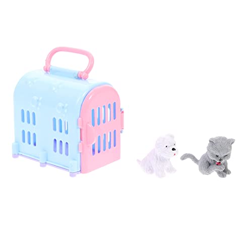 KOMBIUDA 3 Sets Mini Haustierzimmer Wohnaccessoires Kleine Häuser Kleines Kleine Häuser Kleines Mini Szenen Requisiten Simulation Katze Hund Modell Mini von KOMBIUDA