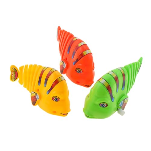 KOMBIUDA 3 Stück Fisch Schwingen Pool Schwimmt Pool-Spiele Babyspielzeug Kinderspiele Zappeln Blechspielzeug Schwimmbecken Spielzeuge Cartoon-aufwickelspielzeug Roboterfisch Plastik KOMBIUDA 3 Stück Fisch Schwingen Pool Schwimmt Pool-Spiele Babyspielzeug Kinderspiele Zappeln Blechspielzeug Schwimmbecken Spielzeuge Cartoon-aufwickelspielzeug Roboterfisch Plastik von KOMBIUDA