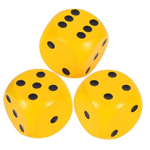 KOMBIUDA Holzwürfel Für Tischspiele Natürliche Spielwürfel Mit Abgerundeten Ecken Praktische Partywürfel Aus Holz von KOMBIUDA