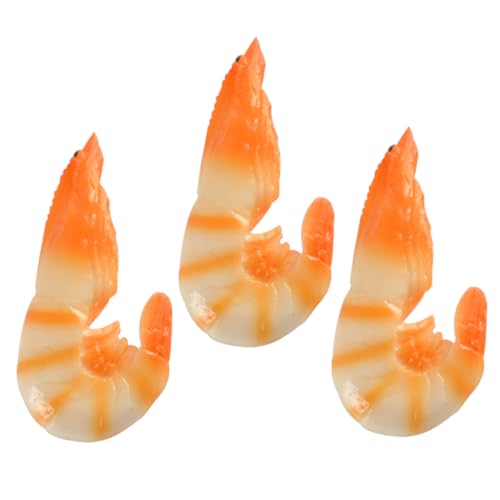 KOMBIUDA Simulation Eisgarnelen Künstliche Garnelenmodelle Realistische Garnelendekoration Für Schreibtisch Foto-Requisite Aus PVC-Material KOMBIUDA Simulation Eisgarnelen Künstliche Garnelenmodelle Realistische Garnelendekoration Für Schreibtisch Foto-Requisite Aus PVC-Material von KOMBIUDA