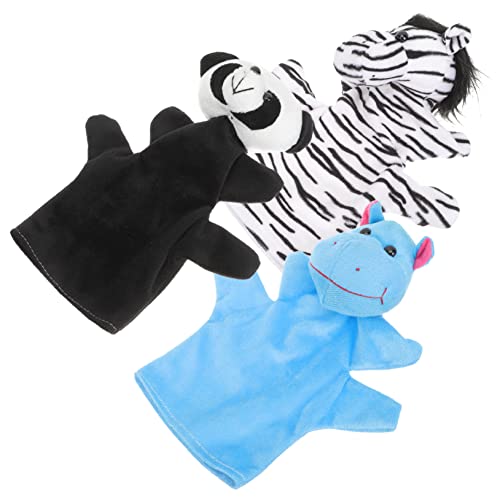 KOMBIUDA 3 Stück Handpuppenspielzeug handpuppen für Erwachsene Hand Puppet plüschtiere Handpuppen für Motorik Bildungsspielzeug Handpuppen für mit beweglichem Mund PP Baumwolle KOMBIUDA 3 Stück Handpuppenspielzeug handpuppen für Erwachsene Hand Puppet plüschtiere Handpuppen für Motorik Bildungsspielzeug Handpuppen für mit beweglichem Mund PP Baumwolle von KOMBIUDA