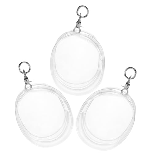 KOMBIUDA 3 Stück Kleine Puppen-Aufbewahrungstasche, Vitrine Mit Schlüsselanhänger Zum Aufhängen, Präsentationsbox Für Figuren Und Sammlerstücke KOMBIUDA 3 Stück Kleine Puppen-Aufbewahrungstasche, Vitrine Mit Schlüsselanhänger Zum Aufhängen, Präsentationsbox Für Figuren Und Sammlerstücke von KOMBIUDA