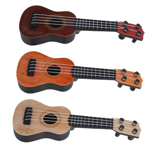 KOMBIUDA 3 Stück Mini-Ukulele Spiele Gitarren Xylophon Musical -Musikinstrumente kinderinstrumente musikinstrumente Ukulele-Gitarre für Kindermusik Plastik KOMBIUDA 3 Stück Mini-Ukulele Spiele Gitarren Xylophon Musical -Musikinstrumente kinderinstrumente musikinstrumente Ukulele-Gitarre für Kindermusik Plastik von KOMBIUDA