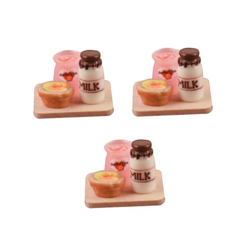 KOMBIUDA 3 Stück Mini-frühstücksset Deko Mini-holzmilch Kleines Frühstück Aus Holz Mini Marmelade Miniatur-lebensmittelfiguren Bambus KOMBIUDA 3 Stück Mini-frühstücksset Deko Mini-holzmilch Kleines Frühstück Aus Holz Mini Marmelade Miniatur-lebensmittelfiguren Bambus von KOMBIUDA