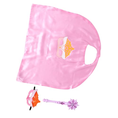 KOMBIUDA 3 Stück Prinzessin Dress -up -set Prinzessin Verkleiden Sich Kleidung Halloween-partygeschenke Kleider Anziehen Rollenspiel-requisiten Halloween-party-accessoire Rosa Stoff KOMBIUDA 3 Stück Prinzessin Dress -up -set Prinzessin Verkleiden Sich Kleidung Halloween-partygeschenke Kleider Anziehen Rollenspiel-requisiten Halloween-party-accessoire Rosa Stoff von KOMBIUDA