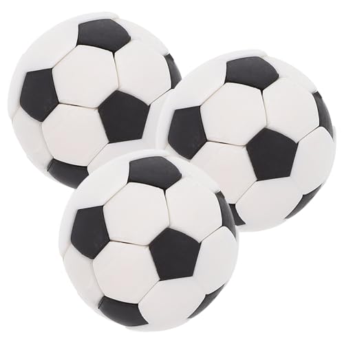 KOMBIUDA 3stücke Teiliges Mini Fußball-Spielzeug Miniatur-sportbälle Für -Dekoration Für Kreative -landschaften Und Schlafzimmeraccessoires von KOMBIUDA