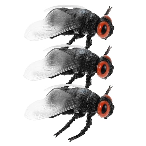 KOMBIUDA 3 Stück Realistische Fliegen Figuren aus Kunststoff Simulation Insekten Modelle für Naturgetreu Gestaltete Lehrmittel Robustes Material für Unterricht und Naturerkundung KOMBIUDA 3 Stück Realistische Fliegen Figuren aus Kunststoff Simulation Insekten Modelle für Naturgetreu Gestaltete Lehrmittel Robustes Material für Unterricht und Naturerkundung von KOMBIUDA